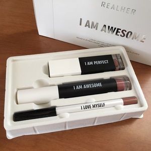 Realher lipstick set - Brand new in box